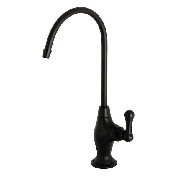 Single Handle Water Filtration Faucet, Matte Black